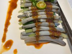 秋葵拌沙虫-黑明餐厅(白鹭洲店)