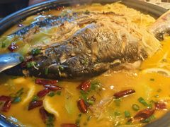 -探鱼·鲜青椒爽麻烤鱼(天河优托邦店)