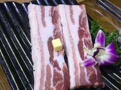黑猪五花肉-韩阳王石板烤肉