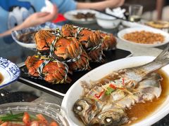 -七的湖·晚芳亭·阳澄湖农家菜·大闸蟹(莲花岛店)