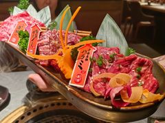 特等和牛三种拼盘-板前十胜·和牛烧肉专门店(北京总店)
