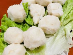 手工墨鱼丸子-金穗园·砂锅粥.醉鸡煲火锅(长寿路店)