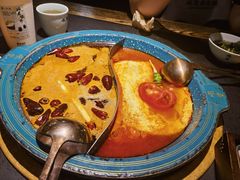真有料的番茄鸳鸯锅-吼堂老火锅(太古里总店)