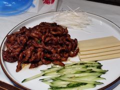 京酱肉丝-北平楼·烤鸭·北京菜(牡丹园店)