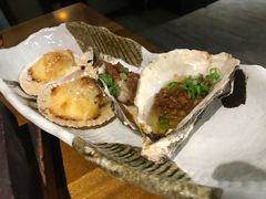 芝士扇贝&nbsp;蒜蓉生蚝-和彩放题餐厅(酒仙桥店)