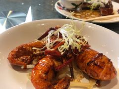干煎美极罗氏虾-猪肉婆私房菜(华侨城店)
