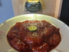 -草家酱蟹炭火烤肉店(珲春南路一店)