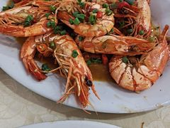 椒盐九节虾-秋姐美食店(旅游大道店)