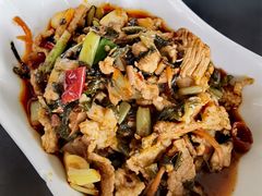 酸菜炒肉-喜洲翰林餐厅(董家百年老宅店)