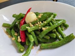 虾酱炒四角龙豆-帕蓝·暹罗料理(大学路店)