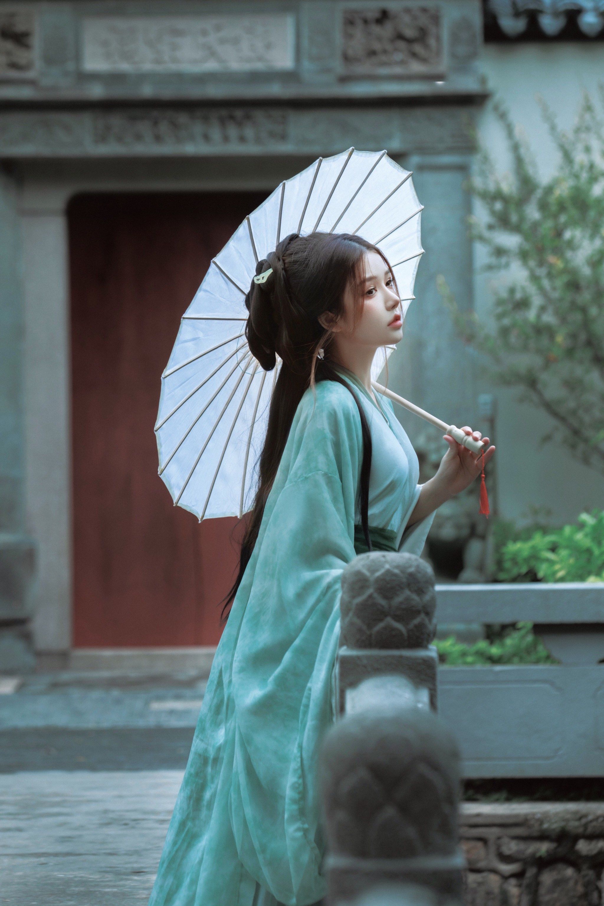 清冷汉服古风写真,心动💓一万次