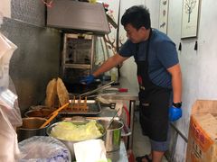 -小红车炸蛋葱油饼