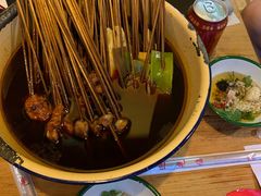 -拈签一笑黄牛肉辣卤串串