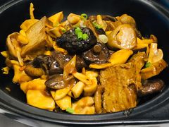 野山菌黑豆腐-峨嵋酒家(地安门店)