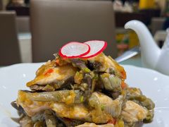 蒜泥老板鱼茄子-品味居·首店·大连鲜活海鲜大连菜(东港店)