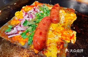 Juicy Black Pepper Sausage Grilled Cold Noodles