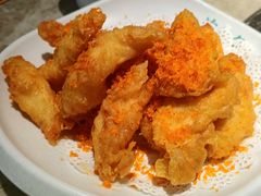 椒盐鱼腩-淘米捞·米汤脆鲩鱼火锅(福田皇岗店)