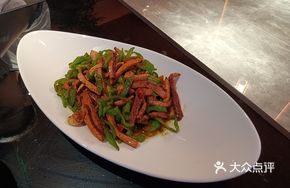 Green Pepper and Maqiao Dried Meat Strips