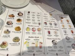 菜单-Dazzling Cafe 蜜糖吐司专卖店