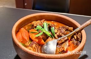 Red Braised Lamb Ribs with Skin Casserole