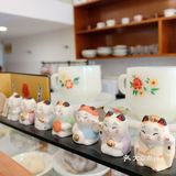 环境：一连几家coffee甜品店