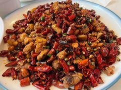 辣子鸡-丘二馆.川菜.江湖菜(八一路好吃街店)