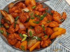 锅仔虾米青椒洋葱-VATAN INDIAN RESTAURANT米特印度餐厅(城北路店)