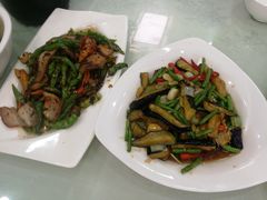茄子焖豇豆-稻香餐厅中餐干锅(劼人路店)
