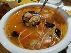 番茄丸子汤-赤宴·川菜(玉林店)