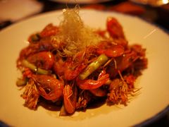 传统油爆虾-杭州西子湖四季酒店·金沙厅