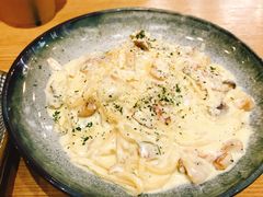 奶油培根意面-HELLO 27 意面·沙拉·帕尼尼