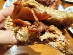 -老天桥酱肉烧饼夹肘子(天桥店)