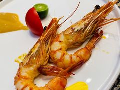 特调芥味大虾-MD日越生辉铁板烧(海运堤店)
