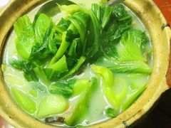 咸骨煲淋大芥菜-老廣食堂(区庄店)