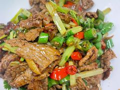 小炒黄牛肉-惠丰堂饭庄·烤鸭·京味菜(西北旺·唐家岭店)