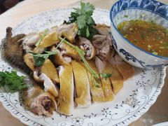 沙姜白切鸡-洪霞餐馆