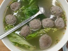 生菜牛肉丸汤-潮中人潮州菜(益乐路店)