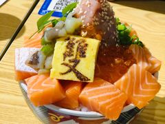 三文鱼爆丼饭-無雙居酒屋(北京路店)