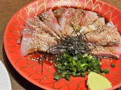 芝麻拌鰤鱼-九州酒场ひこぞう(1号店)