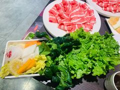 蔬菜拼盘-东来顺铜锅炭火涮肉(上地华联店)