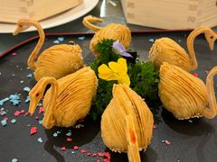 鲍鱼天鹅酥-白天鹅宾馆-玉堂春暖餐厅