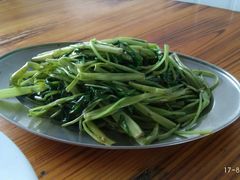 虾酱炒通菜-摩登有记·新派泰国菜(银钻广场店)