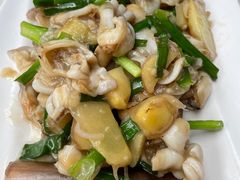 姜葱炒竹蛏-肥仔文澳门猪骨煲(南京西路店)