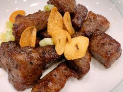 蒜片一口牛柳粒-翠园(北京王府中环店)