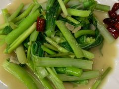 炒竹叶菜-五彩雪域藏餐馆