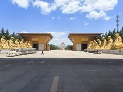 -法门文化景区-合十舍利塔