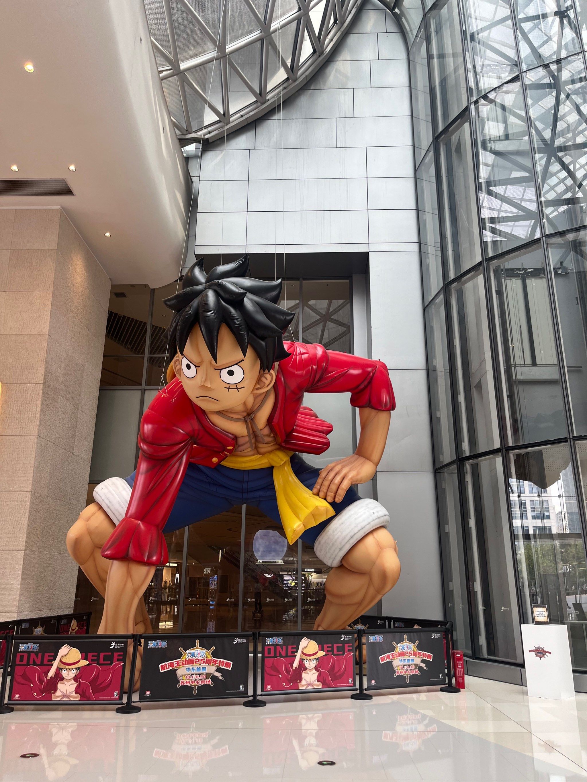 苏州中心海贼王展!