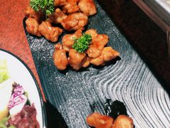 雪花糖醋里脊-绿茶餐厅(蓝色港湾店)