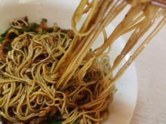 青椒干子肉丝干拌面-高邮面馆(明瓦廊店)