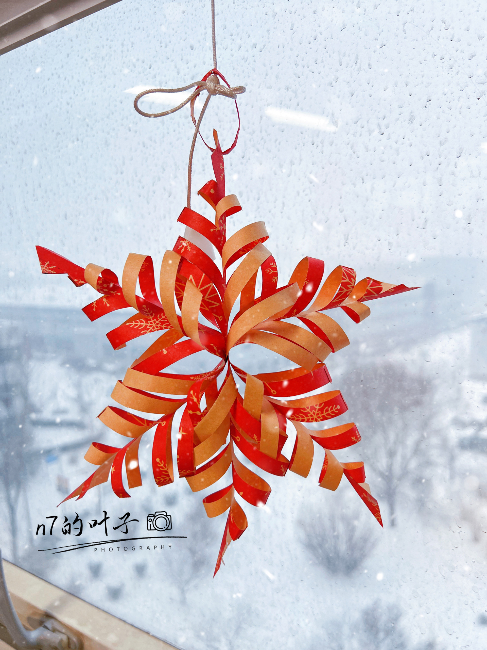 好大好美的雪花❄️